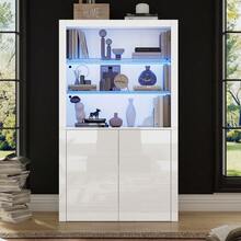 Storage Cabinets - White - View 1
