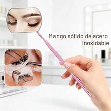 Tendencia2pc Espejo Grande Para Extensiones De Pestañas O DentalCalidad premium - Rosa y azul - Ver 4