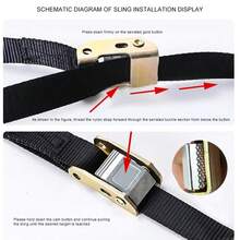 Gymnastic  Rings With Straps Gym Fitness Strength Training Pull Up 400KG - A - View 10