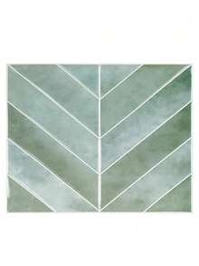 11.43 Inch X 9 Inch Self-Adhesive Backsplash Tile, 3D Peel And Stick Backsplash Tiles For Kitchen, Bathroom, Wall - Multicolor - View 10