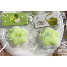 3pcs/Set New Arrival Super Soft Slime Mini Squeeze Stress Ball Keychain - Green Apple & Star Shaped Adult Stress Relief Toys - Multicolor - View 7