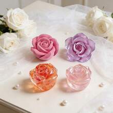 Romantic Rose Silicone Mold, Suitable For Candle Making - Easy Demold, Multipurpose DIY Craft Mold, Reusable, Applicable For Epoxy Resin, Plaster, Clay - Ideal For Handmade Gifts And Home Decor - Love bear mold - View 8