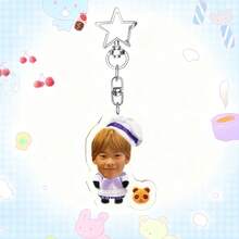 En/Hypen 钥匙扣，HEESEUNG、SUNGHOON、JAKE、SUNOO 可爱童年包包挂件/钥匙扣，粉丝周边，K-Pop 粉丝生日/节日礼物 - 彩色 - 查看 4