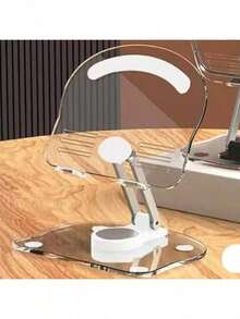 360° Rotation Tablet Desktop Stand Suitable For IPad Pro 9.7 Air 4 5 Mini 6 11 Mi Pad Transparent Acrylic Desktop Phone Stand - Multicolor - View 13