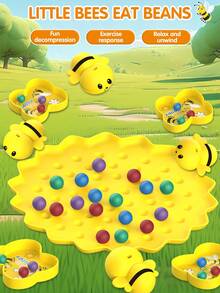 Bee Collecting Pearls - A Board Game To Train 3-6 Year Old Children's Attention, Brainpower, And Logical Thinking - Bee Collection - View 5