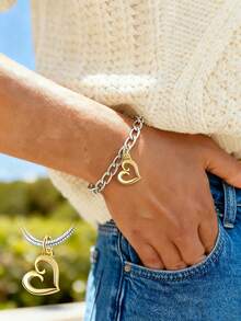 1件925纯银精美母爱吊坠，可DIY串珠，适合手链，精美珠宝礼物，男女皆宜 - 集合 - 查看 3