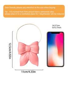 1个可爱蝴蝶结造型化妆品收纳盒 - 桌面化妆刷及办公用品整理盒，优雅的化妆刷架设计，是女孩、学生和女性创意装饰的理想之选 - 彩色 - 查看 12