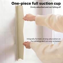 Kitchen Sink Silicone Splash Guard - Non-Slip, Easy To Clean Countertop Divider With Large Suction Cups, Fits Standard Sinks, Prevents Water Stains And Clutter, Suitable For Home And Restaurant Use, Kitchen Sink Accessory Durable Kitchen Supplies - Multicolor - View 8