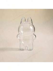 1pc Transparent Acrylic Protective Case For L Bubu Monster Series Figurine - High Clarity Design, With Safety Lock, Durable Anti-Scratch Display Cover, Suitable For Collectors (Figurine Not Included), L Bubu Display Case - Multicolor - View 4