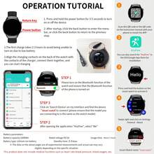 Men Smart Watch Wireless Dial Call Multi Sport Modes Call Reject SMS Message Reminder Sports Watch For IOS Android - Multicolor - View 7