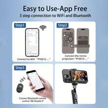 2026 New Vlog Selfie Monitor Screen For Smartphones, Built-In Speaker, Compatible With Android And IOS, Rear Camera Monitor For Live Streaming - Low Latency, 3.97" ABS Display, Battery/USB Powered, Rechargeable Lithium Polymer Battery, Essential For Selfie And Vlog | Modern Phone Accessories | Low Latency Monitor, Camera, Photography Enthusiasts, Valentine's Day Gift - Multicolor - View 9