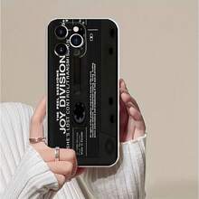 Casete retro de Joy Division. Esta elegante funda es compatible con los modelos  16, 15, 14 Pro Max, 13, 12, 11, XR y XS Plus. Fabricada en silicona TPU, ofrece protección contra golpes y caídas, además de una sensación superior. Es un regalo ideal para familiares, amigos y seres queridos, y una opción perfecta para Navidad.fundas para ,accesorios para celular,fundas para celular,funda  13,fundas ,fundas para  13,funda  16,funda  17 pro max, 17 pro max,funda  15,funda  17,funda ,fundas para  16,fundas  15,funda  14,fundas  17 pro max,protector para ,fundas  11,fundas  12,funda  17 pro,fundas  13,,case  17 pro max,fundas para  11,fundas para  12 - Negro - Ver 5