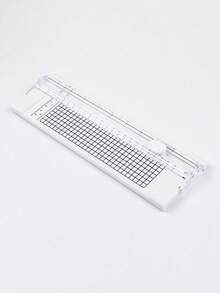 Random Style Mini Paper Cutter, Portable Photo Trimmer, A4 Manual Paper Cutting Knife, Multi-Functional Salary Slip Specialized Blade, Office Sliding Paper Shredder