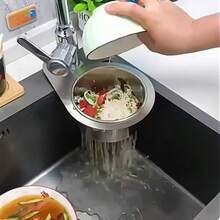 1/2/3 件装 坚固的天鹅形沥水篮 - 台下沥水篮 - 坚固的不锈钢篮，无需钉子即可立即在厨房台面上创造自由空间，易于清洁，是水槽旁的收纳辅助工具。 - 彩色 - 查看 9