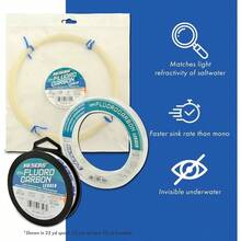 FLUOROCARBON Fishing LINE Leader - Leader UNDETECTABLE To Fish, Fast Sinking 6LB - 400LB - 透明 + 0.012 英吋 / 0.30 毫米,8 磅,25 碼 - 查看 3