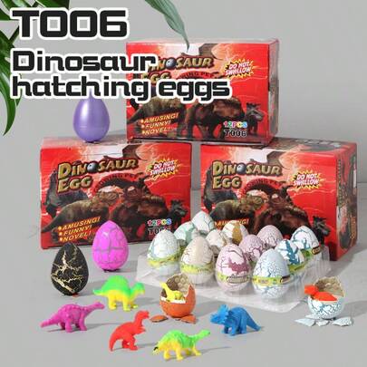 1/2/3/4 piezas Huevos de dinosaurio súper grandes y coloridos, huevo de dinosaurio eclosionando, juguete de rompecabezas para adolescentes, regalo clásico retro, regalo pequeño, recuerdos de fiesta de espuma, textura pegajosa, alivio del estrés, recuerdos de fiesta, relleno de calcetines, suministros de fiesta de regalo, producto de gel sensorial, alivio del estrés del autismo TDAH, relleno de bolsa de dulces, premio