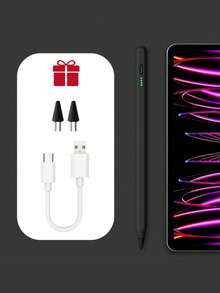 Universal Stylus Pen For Android IOS Windows Capacitive Screen Touch Pen Compatible With IPad Pencil For Android Tablet Pen Rechargeable Battery 120mAh Gifts For Mother, Family, Friends, Kids, Birthday, Holiday - Multicolor - View 10