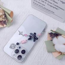 1-4PCS Cute Phone Charms Aesthetic Y2K Cell Phone Charms Strap Strawberry Butterfly Star PhoneCharm Y2K Accessories For Bag Keychain  Camera Pendants Decor - 1x粉紅熊 - 查看 6