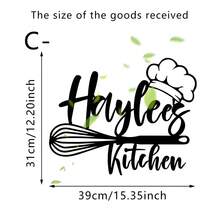 1/4pcs Creative Kitchen Quote Wall Art Welcome Sign Lettering Decal Waterproof PVC Mural For Family Cooking Area Fridge Tile Background Wall Ornament DIY Prop Baking Accessories - Multicolor - View 11