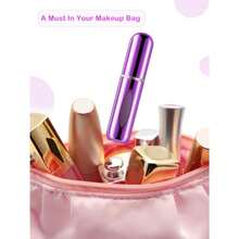 2026 Portable Dispensing BottleTravel Perfume Bottle Refillable5ml Portable Travel Size Perfume Atomizer Refillable Empty Bottle Leak Proof Mini Cologne Sprayer Perfume Bottle Sct Pump Case For Traveling And Outgoing 8 Pack - Xanh lam Đen Vàng Hồng Bạc Tím Hồng Đỏ Đỏ - Xem 7