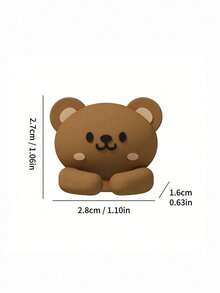 1/3个装桌面理线夹，自粘式线缆整理器，适用于桌面、床头、墙面、汽车、宿舍和办公室，可爱耳机线收纳夹，免钻孔理线器，返校季理线配件 - 彩色 - 查看 11