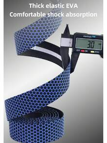 MOTSUV公路自行车把带，自行车绑带，蜂窝防滑硅胶缠绕带，EVA扎带 - 彩色 - 查看 11