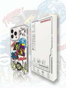 TRANSFORMERS Official Genuine Phone Case, Compatible With IPhone 17, 17 Air, 17 Pro, 17 Pro Max, 11 Series, 12 Series, 13 Series, 14 Series, 15 Series, 15 Pro Max, 16 Pro, 16 Pro Max, X, XR, XS Max. Scratch-Resistant, Anti-Slip, Anti-Drop. - Clear - View 2