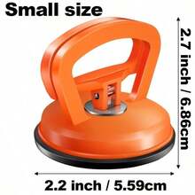 1pc 2 Inch Car Dent Puller Suction Cup Tool - Bodywork Panel Remover For Small Dent Repair