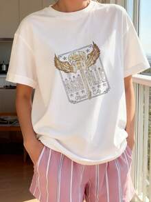 Women's NASHVILLE Music City Country  Music Guitar - White 1 - View 2