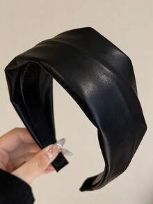 复古简约宽发箍，女士高冠发箍配饰发带 - 彩色 - 查看 11