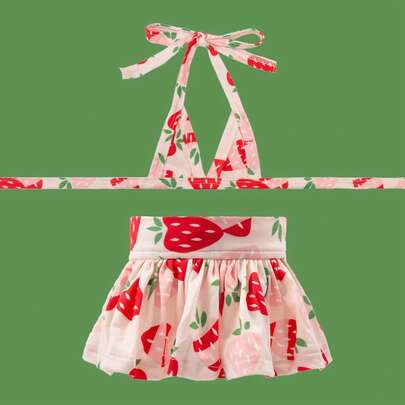 1 Conjunto de Bikini de Perro, Traje de Baño de Cachorro de Verano, Atuendo de Playa para Gatos