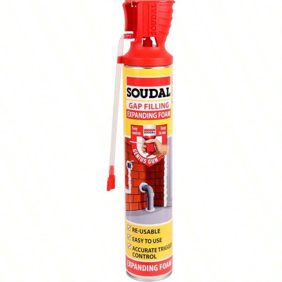 Soudal - Re-Usable Gap Filling And Expanding Foam Genius - Quantity - View 1