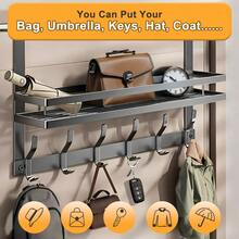 This Extended-Arm Door Hook Design Is Convenient For Women To Use. It Can Be Used To Hang Clothes And Is Durable. Additionally, It Can Be Used To Store Towels, Jackets, Bags, Bathrobes, As Well As Bathroom Items And Towel Racks, And Can Even Be Used For Room Decor And Gift Exchanges. Bathroom - Multicolor - View 6