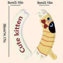 Universal Toilet Seat Cover, Waterproof, Cute Design, Suitable For Home Bathroom, Toilet Mat - Multicolor - View 3