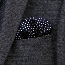 Men Pocket Squares - 皇家藍 - 查看 1