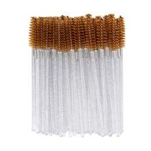 RANCAI 50支/包一次性水晶睫毛刷，螺旋睫毛膏刷套装，适用于睫毛、眉毛、睫毛嫁接，散装 - 彩色 - 查看 19