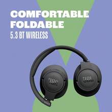 JBL TUNE 720BT 无线头戴式耳机，纯正低音音质。超长续航，音乐游戏两相宜，包耳式设计，全天佩戴舒适。 - 白色 - 查看 9