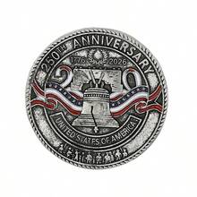 1 Stück 250. Jahrestag der US-Unabhängigkeit Adler Emblem patriotische Brosche, dekorativer Anstecker geeignet für Gruppenveranstaltungen, Alltagstragen für Männer und Frauen - Verschiedenfarbig - Übersicht 7