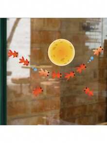 Cute Pigeon & Bird Pattern Static Cling Window Stickers, Glue-Free, Waterproof, Suitable For Children's Bedroom And Kitchen Glass Doors, Creative Decor, Anti-Collision - Multicolor - View 5