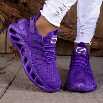 Zapatos deportivos y casuales para mujer, versátiles para exteriores, transpirables, cómodos, resistentes al desgaste y con amortiguación de impactos, malla 2026 nueva colección