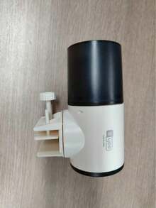 1pc Automatic Fish Feeder With Timer, Suitable For Goldfish, Turtles And Other Aquarium Pets - Black and White - View 9