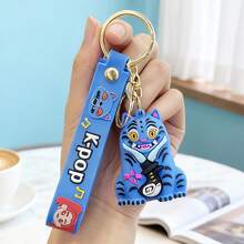 1pc New KPOP Witch Hunting Girl Group Keychain Cartoon Anime 3D Figure Bag Car Pendant Small Gift - Multicolor - View 14
