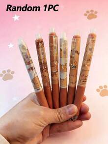 6pcs Retractable Erasable Ballpoint Pen Set, Ergonomic Erasable Ballpoint Pens, Blue/Black Ink Options, 0.5mm Fine Tip, Lightweight, Comfortable Grip, Quick-Drying, Ideal For Office Use, Great Gift Choice. - Multicolor - View 16