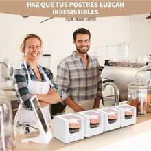 CYPNPaquete de 50 Cajas para Cupcakes Individuales 10x10x10 cm Cajas para Postres Muffins Repostería con Ventana y Inserto de Cartón para Cumpleaños Fiestas Repostería y Regalos BlancoFashion - 219620587 - Ver 8