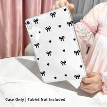 1pc High Transparent Anti-Drop TPU Tablet Case, High-Definition Bowknot UV Printing, Compatible With IPAD 11 2025, MINI6/7, AIR1/2, Air4/AIR5/Air6/AIR7, 9.7-Inch IPad 2019/2020/2021, 10.2-Inch IPad 10/11, AIR11 (2024/2025), PRO11 (2024), PRO11 (2018-2022), PRO12.9/AIR13 - Multicolor - View 7