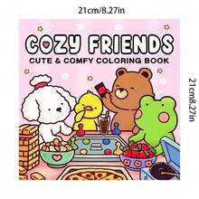 1 本《温馨伴侣：成人及青少年涂色书》，以可爱的动物角色为特色，设计简洁，有助于放松身心，是学习的理想选择，男女皆宜，是送给青少年的涂色书礼物，也是返校用品（不含笔）。 - 彩色 - 查看 12