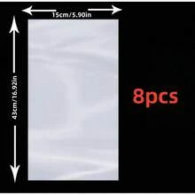 透明PVC防猫抓沙发保护套，耐磨家具沙发保护罩 - 透明2pcs - 查看 10