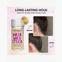 Styling Wax Stick, Perfect For Controlling Natural Or Wig Curls And Asymmetrical Edges, Non Greasy, Suitable For Controlling Curls And Edge Laying, Styling And Shaping Hair Wax Sticks (Bottle Label Random) Hair Accessories Suitable For Fancy Dress Shop - Multicolor - View 5