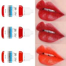 10 piezas de pigmento de maquillaje permanente para cejas y labios, coloración de maquillaje profesional, 0.5oz (15ml) - Multicolor - Ver 2