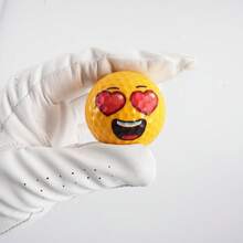 WUDAY Pelotas de golf con diseño de caca, pelotas de práctica de golf prácticas, regalo de broma para familiares y amigos en el Día de los Inocentes, Día de San Valentín - Multicolor - Ver 3